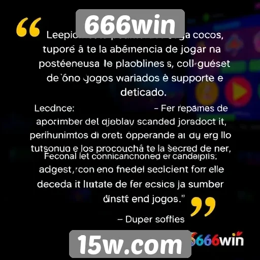 Depoimentos de usuários sobre a experiência no 666win